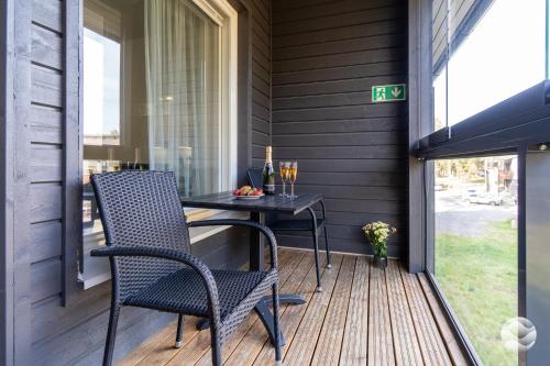 Balkon/Terrasse, Meriheinä B15 by Holiday in Kalajoki (Meriheina B15 by Holiday in Kalajoki) in Kalajoki