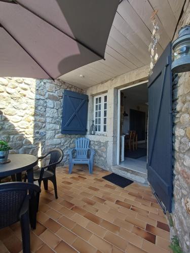 A szálláshely kívülről, Maisonnette de charme Bord Ardèche (Maisonnette de charme Bord Ardeche) in Lanas