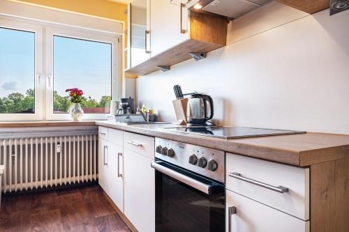 virtuve, Ferienwohnung Zum Gingko in Neuenkirchen (Heidekreis)