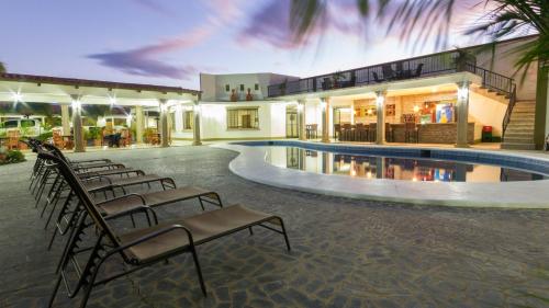 Peldbaseins, Hotel Frontera in Ocotal