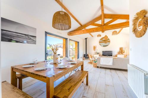 Villa bois sur la presqu'île du Cap Ferret