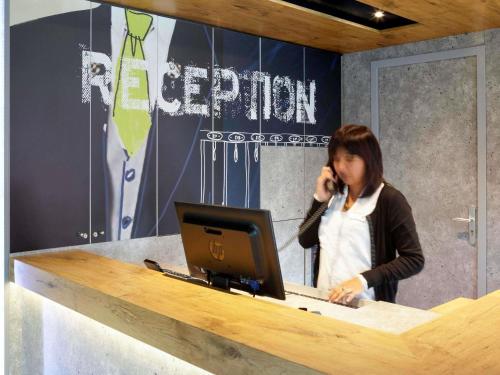 A szálláshely kívülről, ibis budget Pontarlier in Pontarlier
