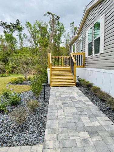 A szálláshely kívülről, Deer Run Hideaway by Suwannee River & Near I-75 in White Springs (Florida)