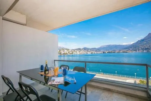 Paradiso Incanto Lake View Apartment - Happy Rentals in Paradiso, Schweiz