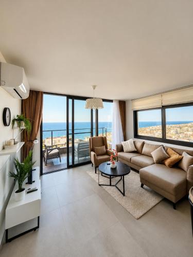 Guestroom, Luxury Cyprus Retreat with Rooftop Spa & Sea View at Northern Cyprus in Esentepe