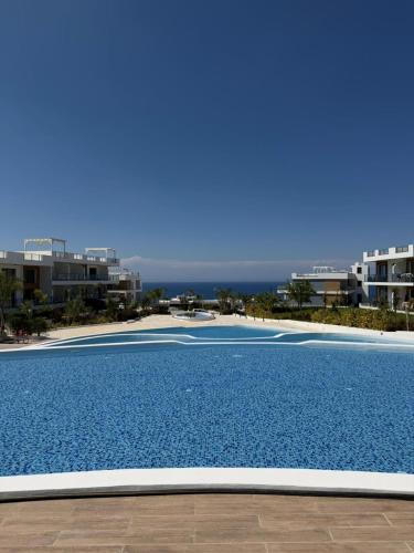 Swimming pool, Luxury Cyprus Retreat with Rooftop Spa & Sea View at Northern Cyprus in Esentepe