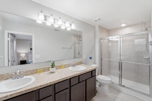 Bathroom, Casa 3Q Fiesta Key Perto da Disney in Poinciana