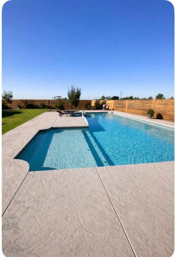 . The Country Estate with Custom Fire Pit and Massive Pool