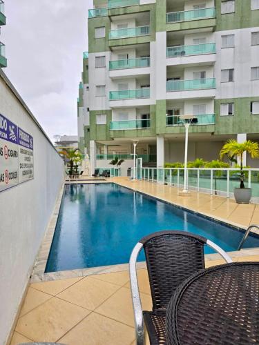 Apartamento com Lazer completo wifi, ar nos quartos – khách sạn tại Praia Grande