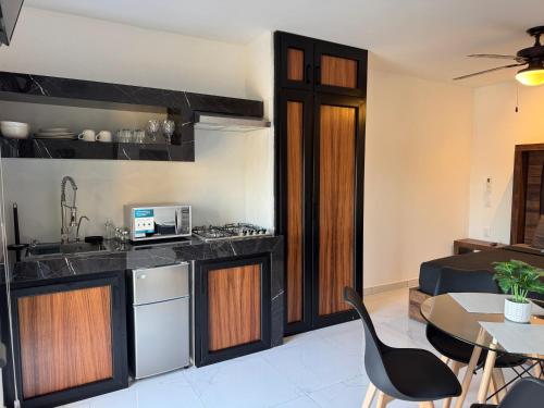 virtuve, Loft with Private Terrace in Xalisco