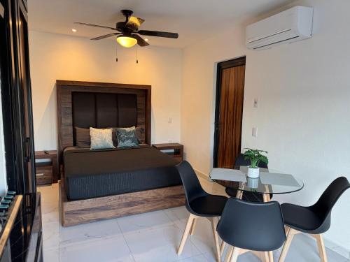 Iekārtas, Loft with Private Terrace in Xalisco