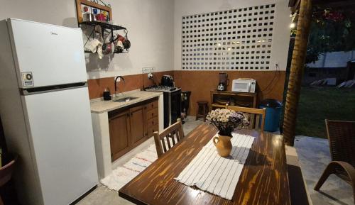 virtuve, Estúdio aconchegante com cozinha externa e quintal (Estudio aconchegante com cozinha externa e quintal) in Morro Do Chapéu