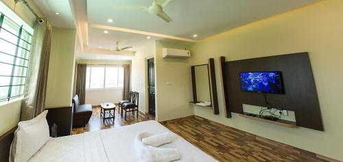 망갈로 Hotel Bombay Residency--Bombay Lucky Restaurant 2성급 호텔 스위트룸