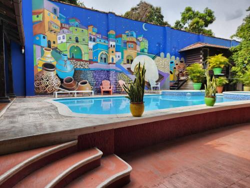 Úszómedence, Park Place Hotel in Siguatepeque
