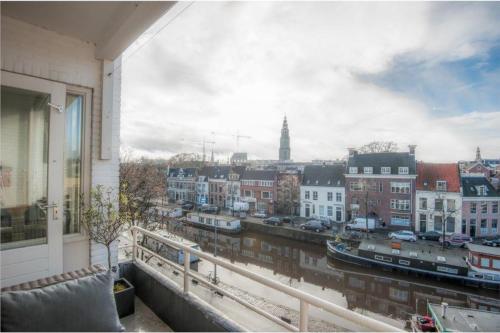 Balcony/terrace, Schitterend Appartement in Binnenstad in Binnenstad-Noord
