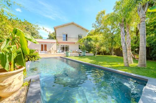 House, garden, air conditioning, parking - Montpellier Center