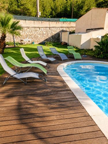 Villa piscine 2 chambres Parc des Calanques 15 min stade Velodrome in Marseille, 9e arrondissement