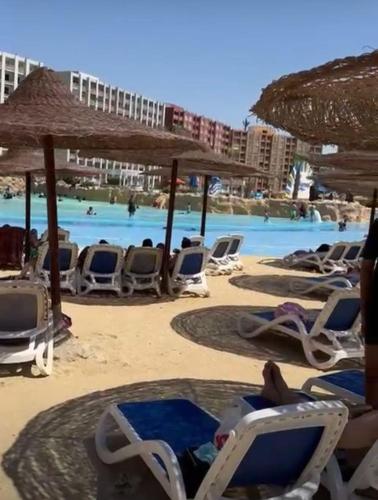 مع اكسس مارينا Amazing view apartment in Golf Porto Marina with marina access 1