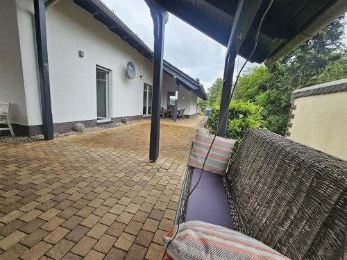 Balkons/terase, Tolle Ferienwohnung nähe Marburg direkt am Radweg (Tolle Ferienwohnung nahe Marburg direkt am Radweg) in Lahntal