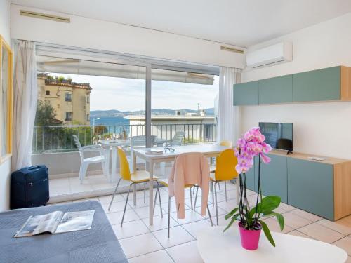 Studio 2 pers climatisé, proche plage et commerces, WiFi - FR-1-466A-24
