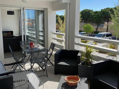 Port Leucate, T2 Climatisé, 4 Pers, PKG, Proche Plage - FR-1-727-32
