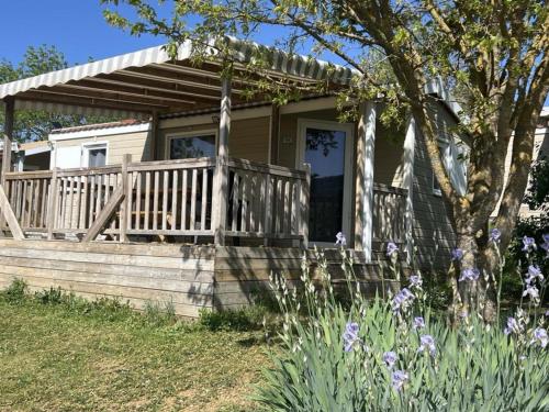 Chalet animaux OK - 5 pers. - API-1-52-2303 in Saint Georges De Luzencon