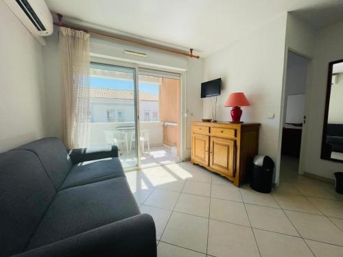 T2 clim avec terrasse et place de parking privative in Balaruc-les-Bains