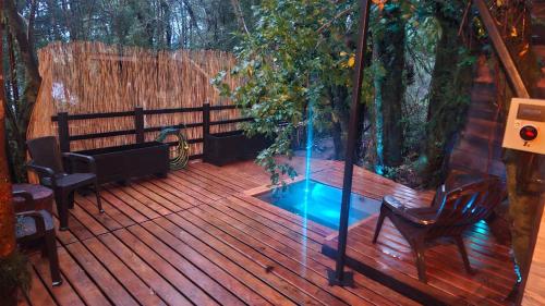 Cabaña con tinaja en bosque Valdiviano (Cabana con tinaja en bosque Valdiviano) in Βαλδιβία
