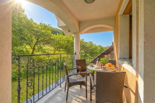 Rõdu/terrass, Pool Villa Silva Marija Apartments in Pisece