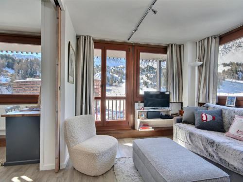 Appartement rénové 64m², 6 pers, balcon, accès Wi-Fi, pistes - FR-1-455-104 (Appartement renove 64m², 6 pers, balcon, acces Wi-Fi, pistes - FR-1-455-104) in 拉普拉涅
