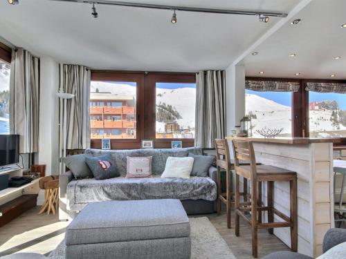 Appartement rénové 64m², 6 pers, balcon, accès Wi-Fi, pistes - FR-1-455-104 (Appartement renove 64m², 6 pers, balcon, acces Wi-Fi, pistes - FR-1-455-104) in 拉普拉涅