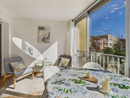 Appartement lumineux 2 pièces pour 4 pers, à 80m de la plage avec terrasse et parking privé