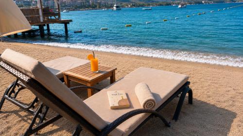 platja, Mercans Bodrum Beach Hotel in Gündoğan