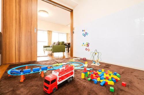 Playground, Cafune NAGOYA -Family Stay -Kids Room -Free Parking in Ama