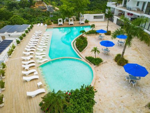 Private jacuzzi with Ocean View, 5 min from beach – khách sạn tại Abra Grande
