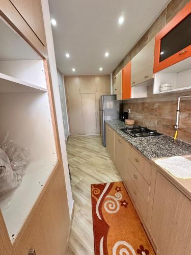Peaceful Family Apartment Steps from the Beach in Chatt Mariem