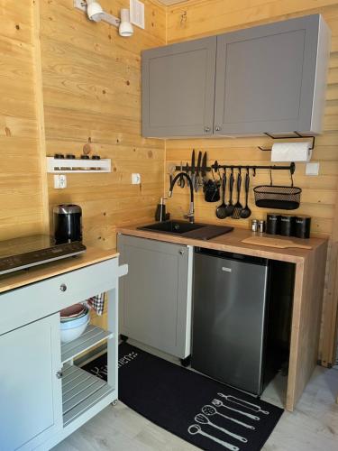 virtuve, Domek pod lasem Mazury in Kaleczyn