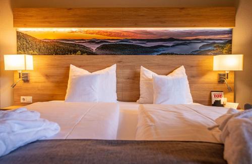 Zimmer mit 2 einzelbetten, balkon