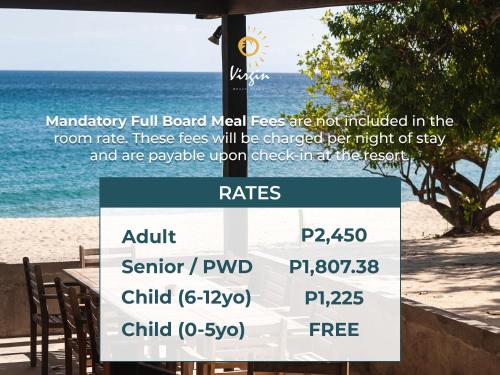 Virgin Beach Resort Room Type - Bamboo King Casita