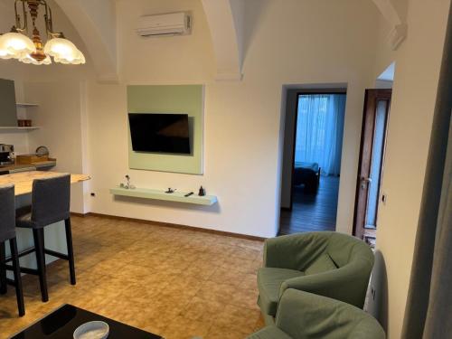 Koplietošanas atpūtas telpa ar TV, Casa della Felicina in Grazano Badolio