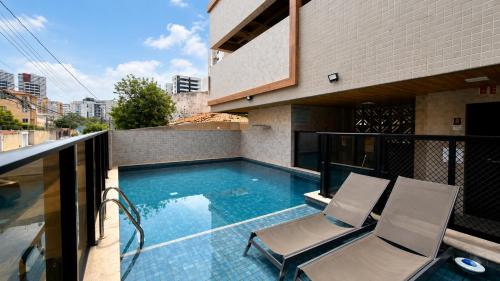 Swimming pool, STUDIO DESIGN 2 TANNAT - Estudio sofisticado com lazer tipo resort! in Maceio