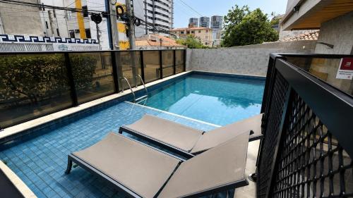 Swimming pool, STUDIO DESIGN 2 TANNAT - Estudio sofisticado com lazer tipo resort! in Maceio