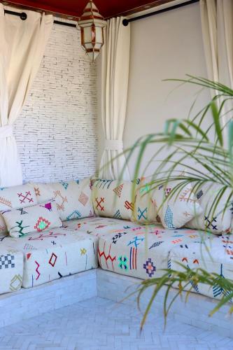Maison Riad dans la Palmeraie de Marrakech avec piscine - image 9
