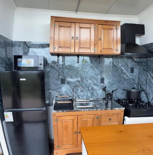 ห้องครัว, loft 406 Villa Serrana in บียาเซร์รานา
