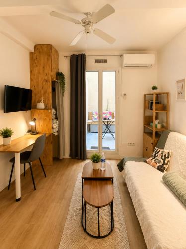 Studio Les Cactus avec Terrasse à 5 min à pied de la Plage, Nice (fotografie 5)