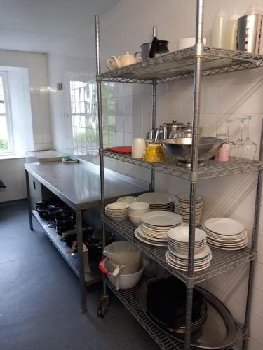 virtuve, Hartfield House Hostel in Eplkrosa