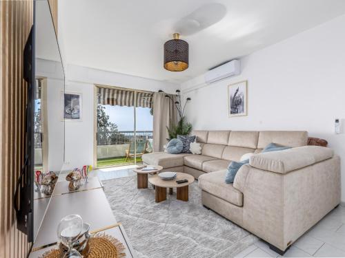 MC Riviera modern apartment with stunning sea view and terrace near Monaco