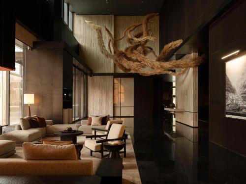 Lobby, Atour S Hotel Zhengzhou High-Speed Railway East Station Mixc in Guancheng