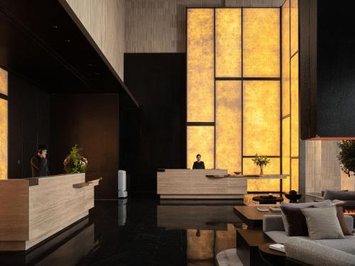 Lobby, Atour S Hotel Zhengzhou High-Speed Railway East Station Mixc in Guancheng