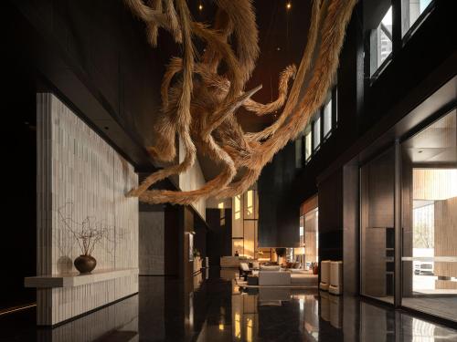 Lobby, Atour S Hotel Zhengzhou High-Speed Railway East Station Mixc in Guancheng